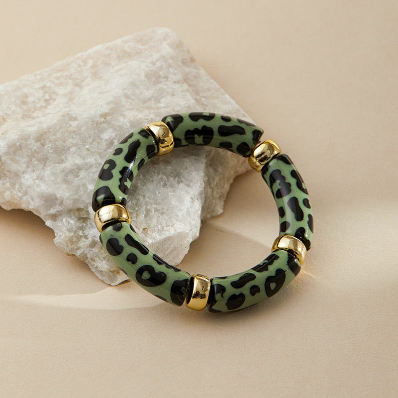 My Bangle Bracelet - Mint/Black