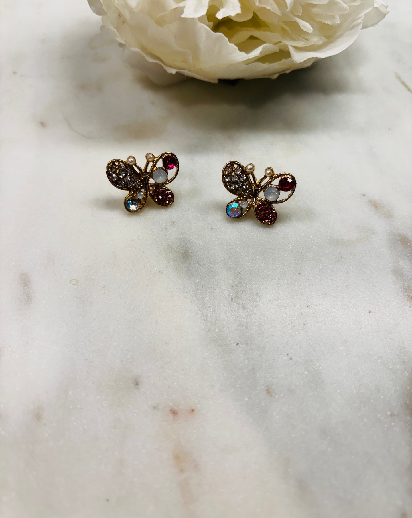 Pink Butterfly Bling