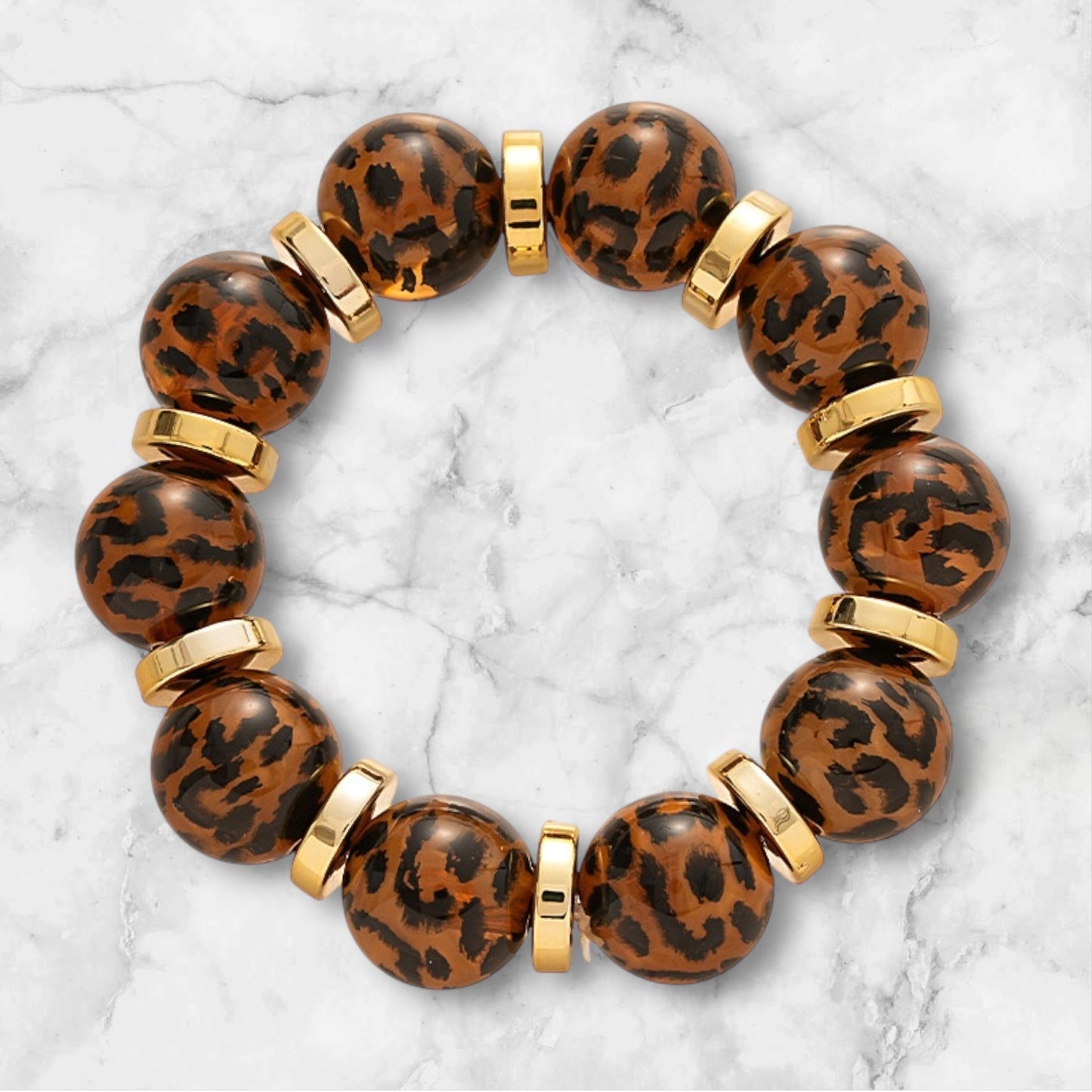 Born To Be Wild Bangle Bracelet Brown