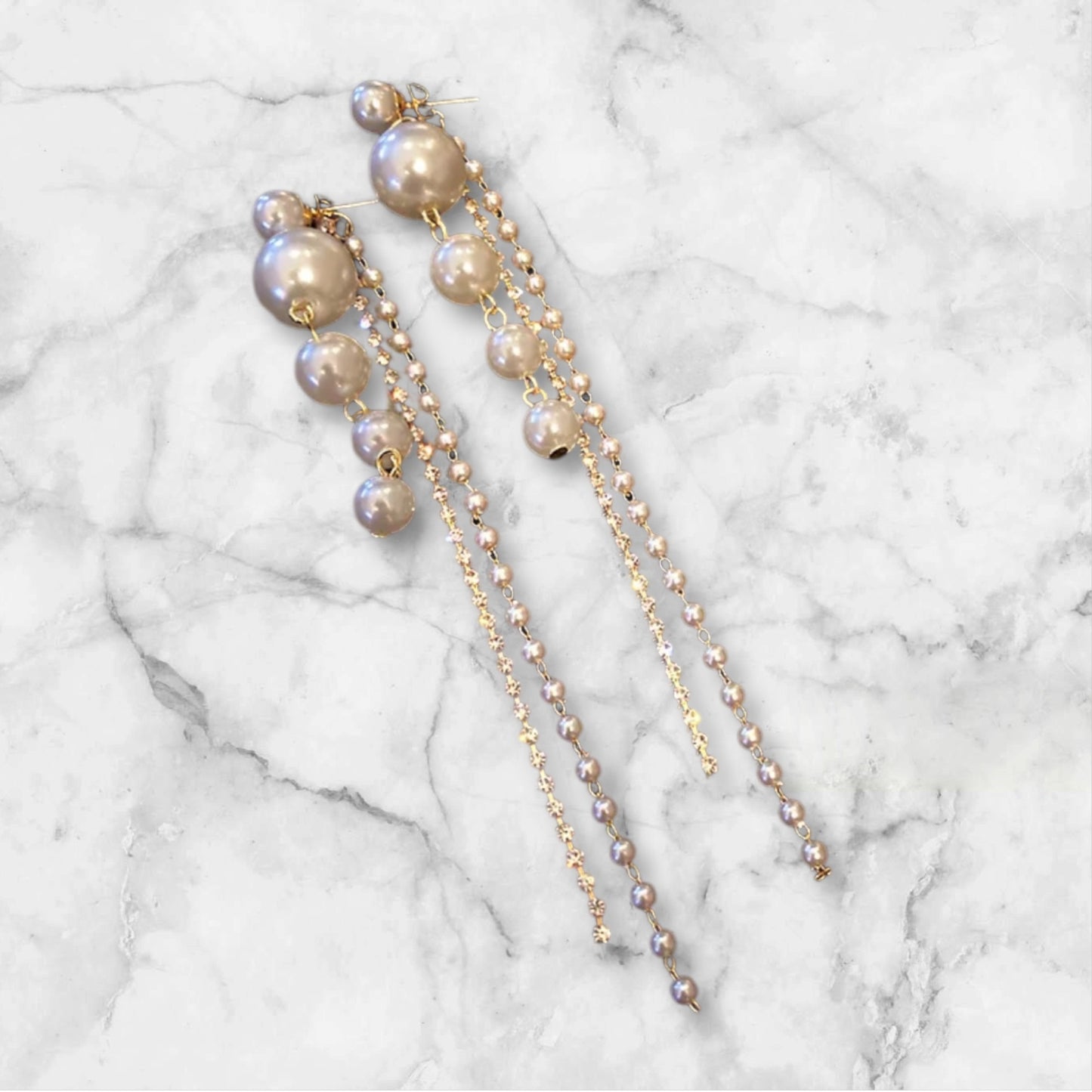 Two Is Better Than One Pearl Earrings