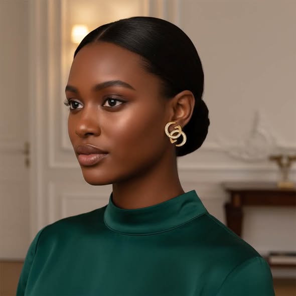Double G Earrings - Gold