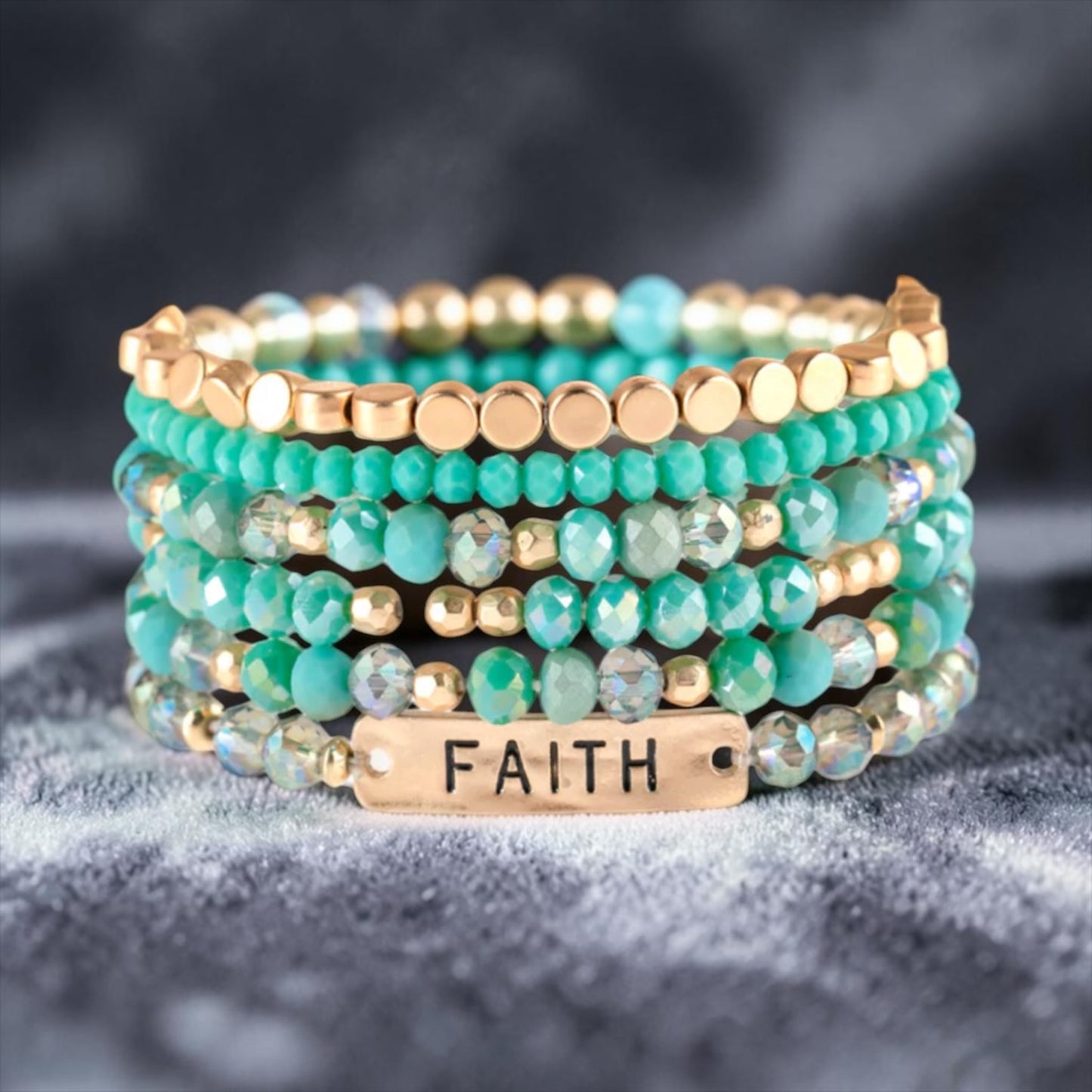 Faith Collection Bracelet - Mint