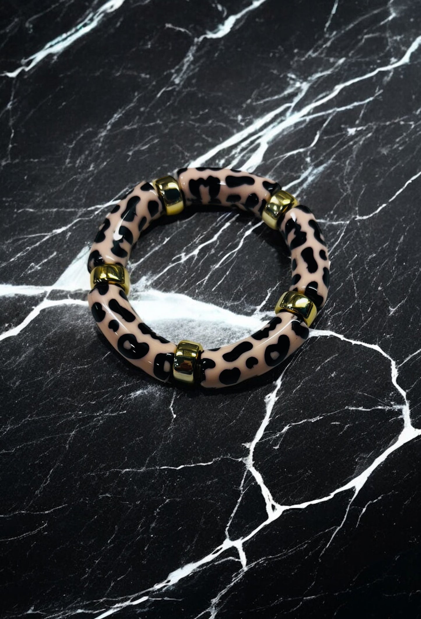 My Bangle Bracelet - Pink/Black