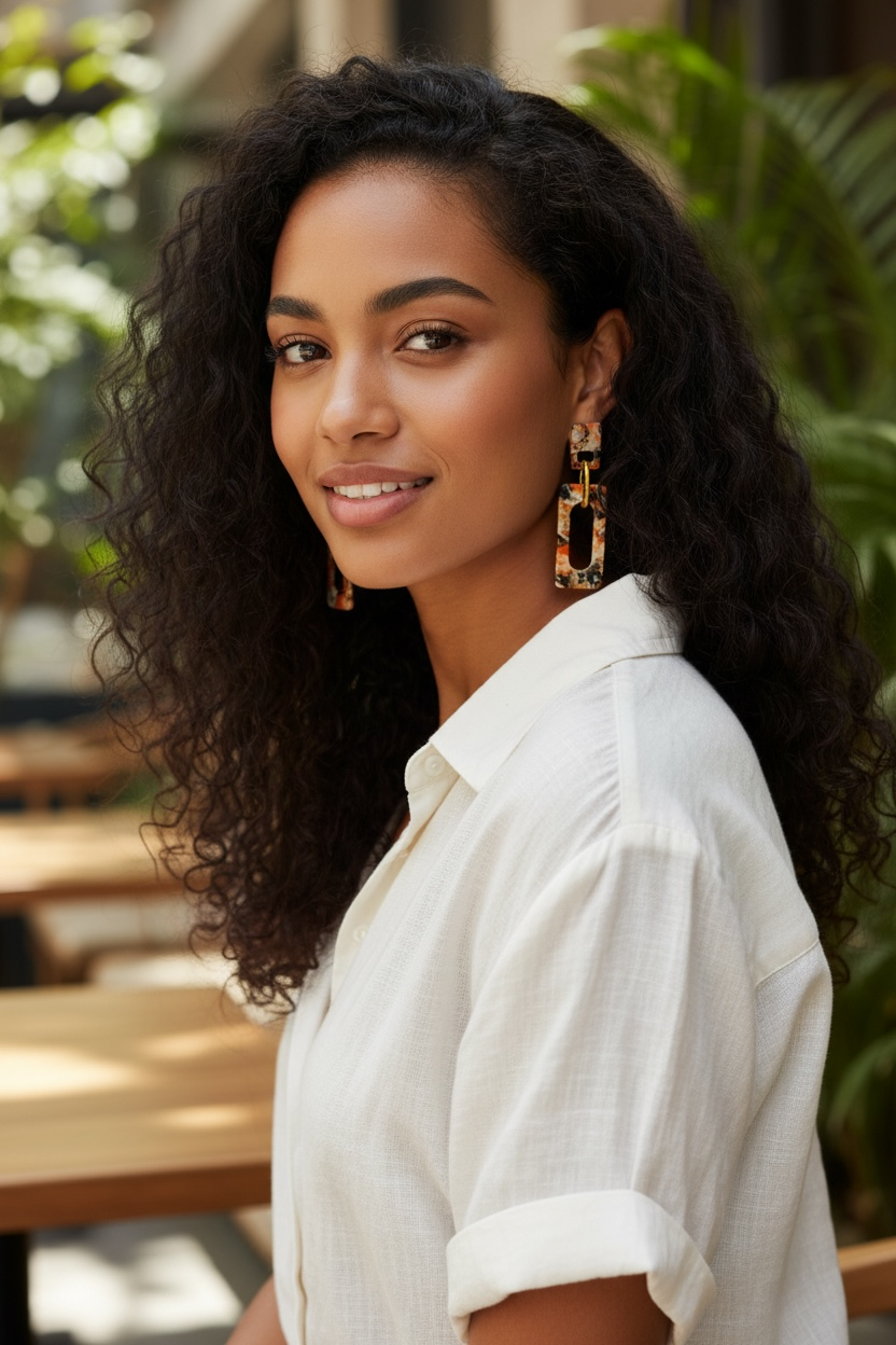 Definitely Not Basic Earrings- Orange