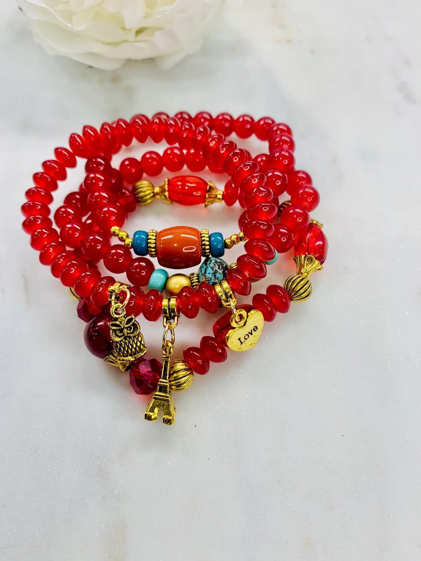 Complete Me Bracelet - Red