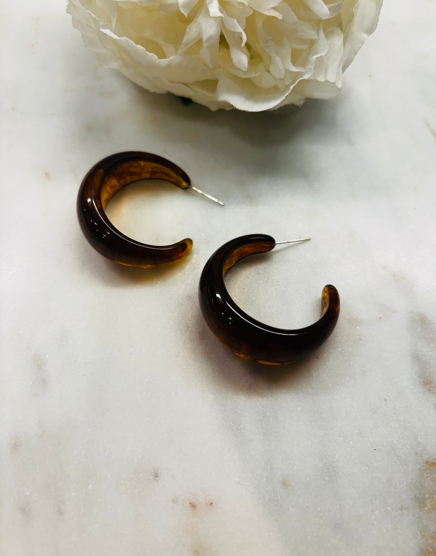 Always In Style Earrings - Coffee