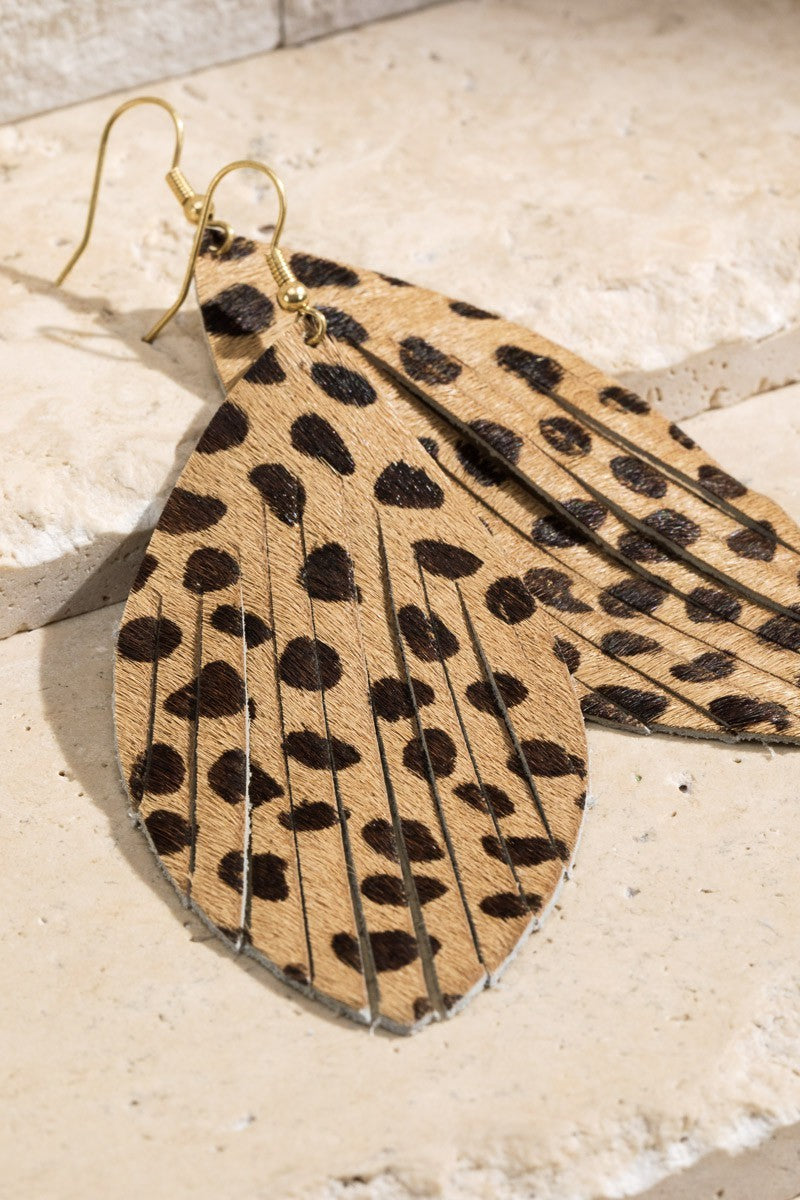 My Animal Life Earrings - Cheetah