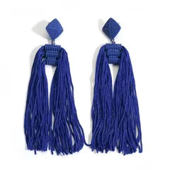 Queen Era Earrings - Blue