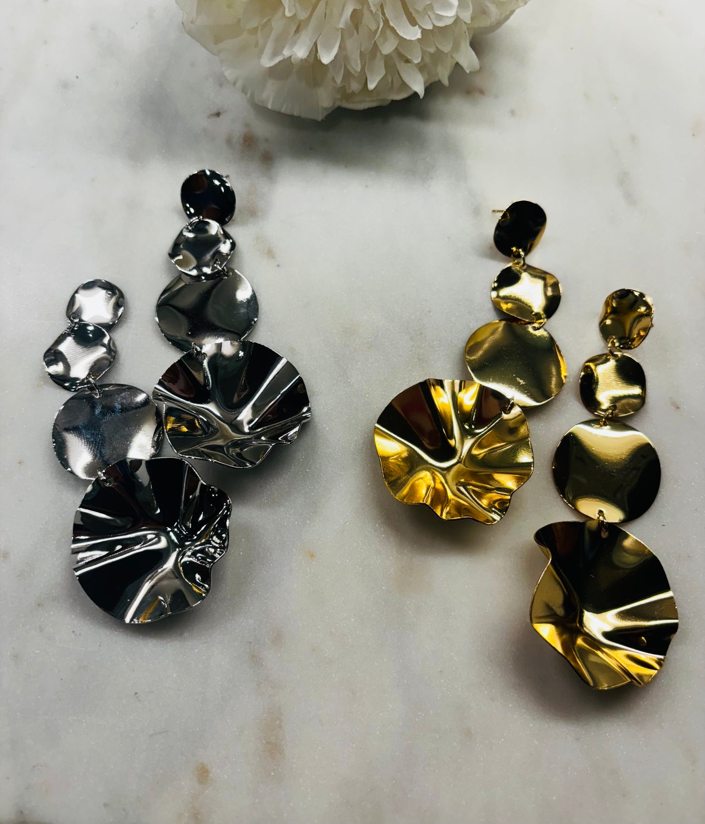 It's My Time - Silver Earrings
