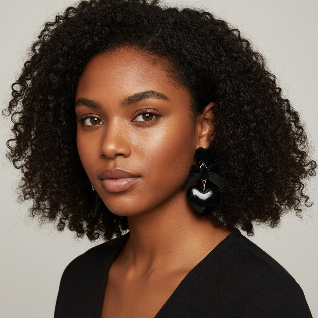 My Black Heart Earrings