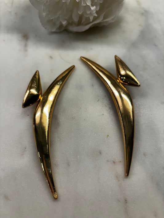 Drive Me Crazy Earrings - Gold