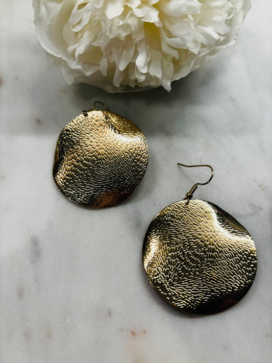 Half Time Earrings - Gold