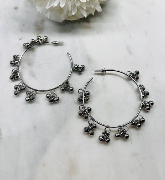 Balls of Fun Earrings - Silver