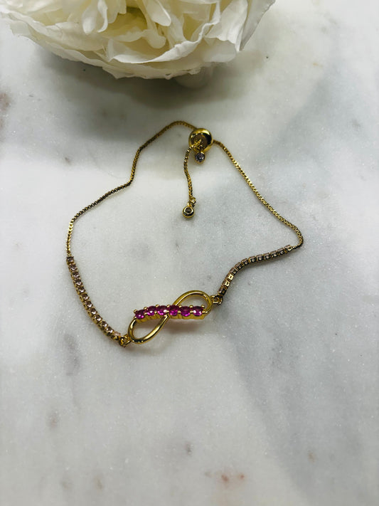 My Tennis Bracelet - Pink