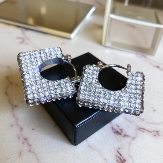 Bling Purse Earrings