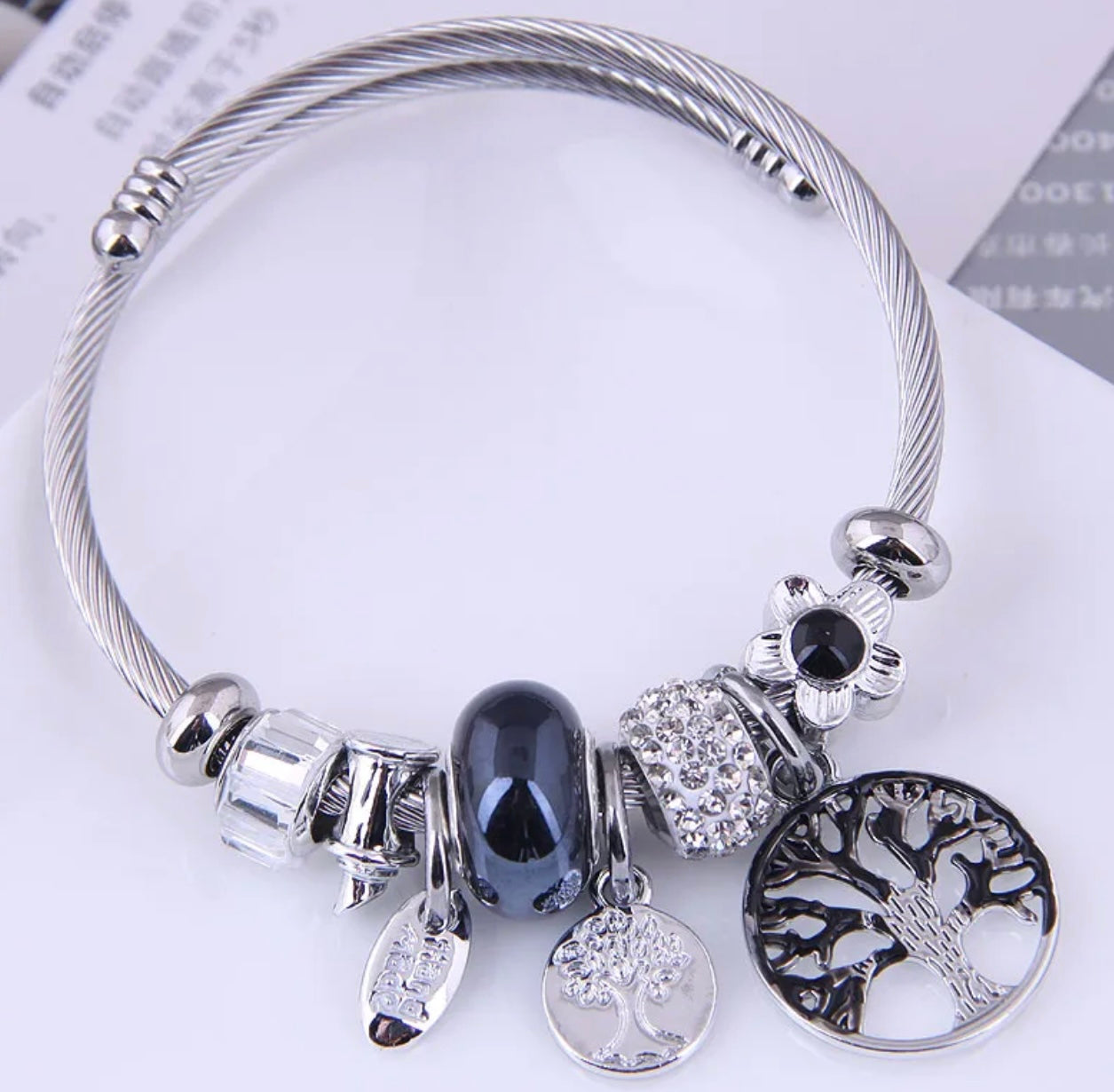 My Family Tree Bracelet - Black