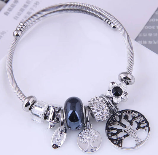 My Family Tree Bracelet - Black