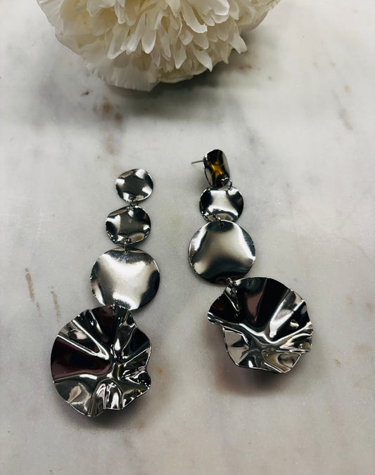It's My Time - Silver Earrings