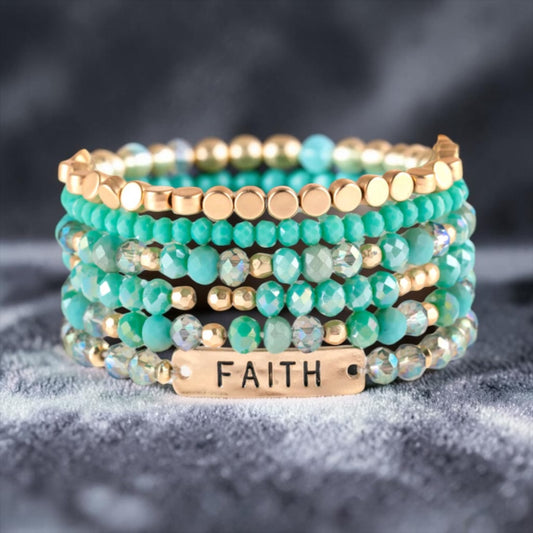 Faith Collection Bracelet - Mint