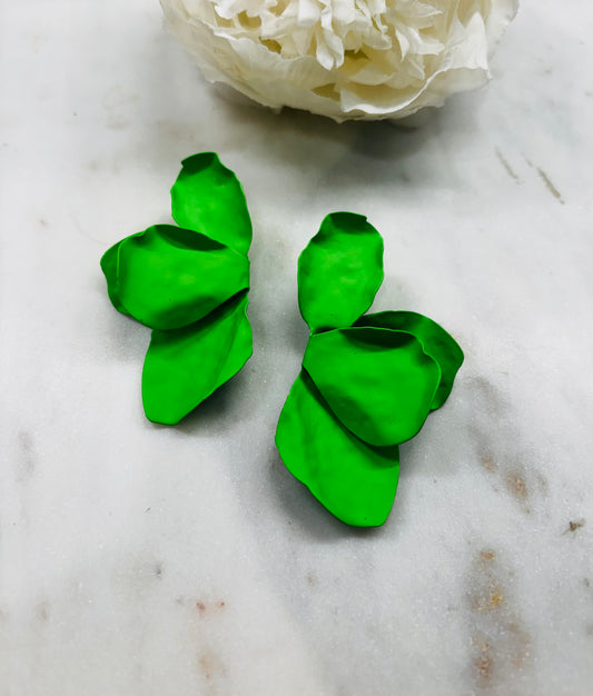 My Boldness Earrings - Green