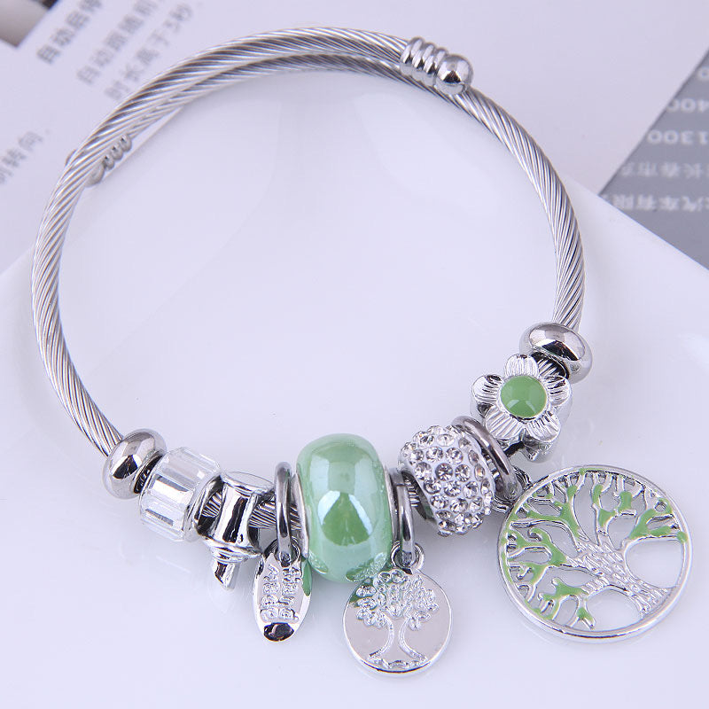 My Family Tree Bracelet - Green