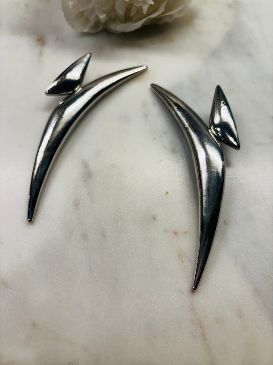 Drive Me Crazy Earrings - Silver