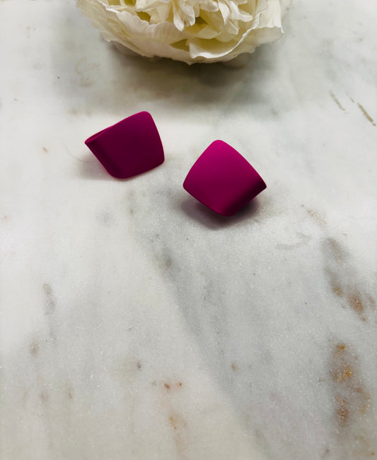 Small Changes Earrings - Pink