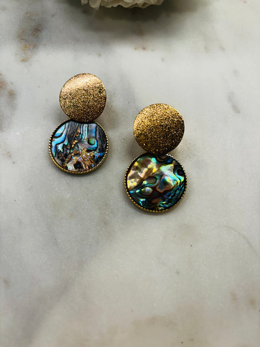 Amber Drop Earrings