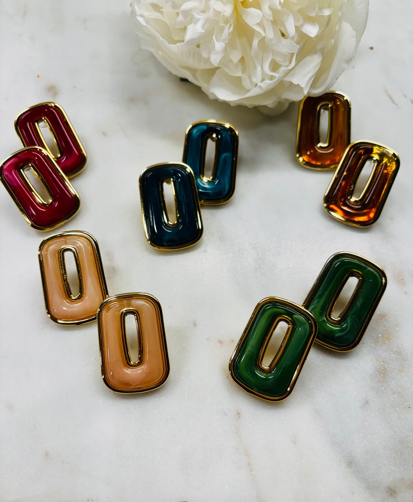 Everyday Essentials Earrings - Brown