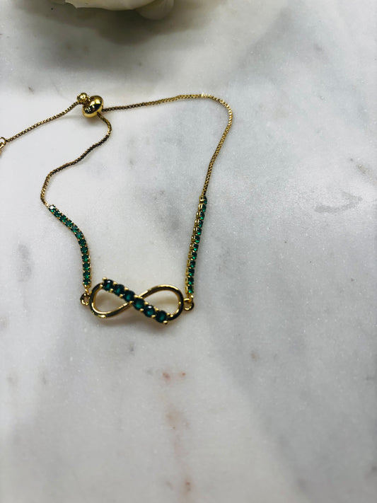 My Tennis Bracelet - Green