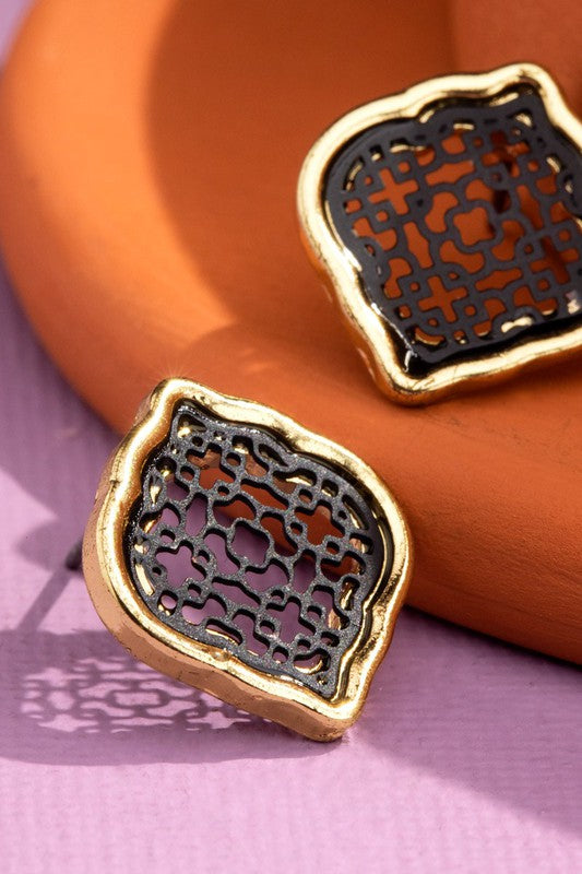 My Dainty Earrings - Black
