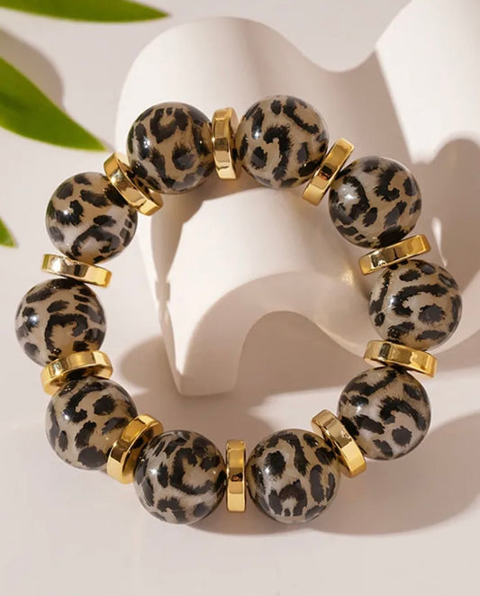 Born To Be Wild Bangle Bracelet Gray
