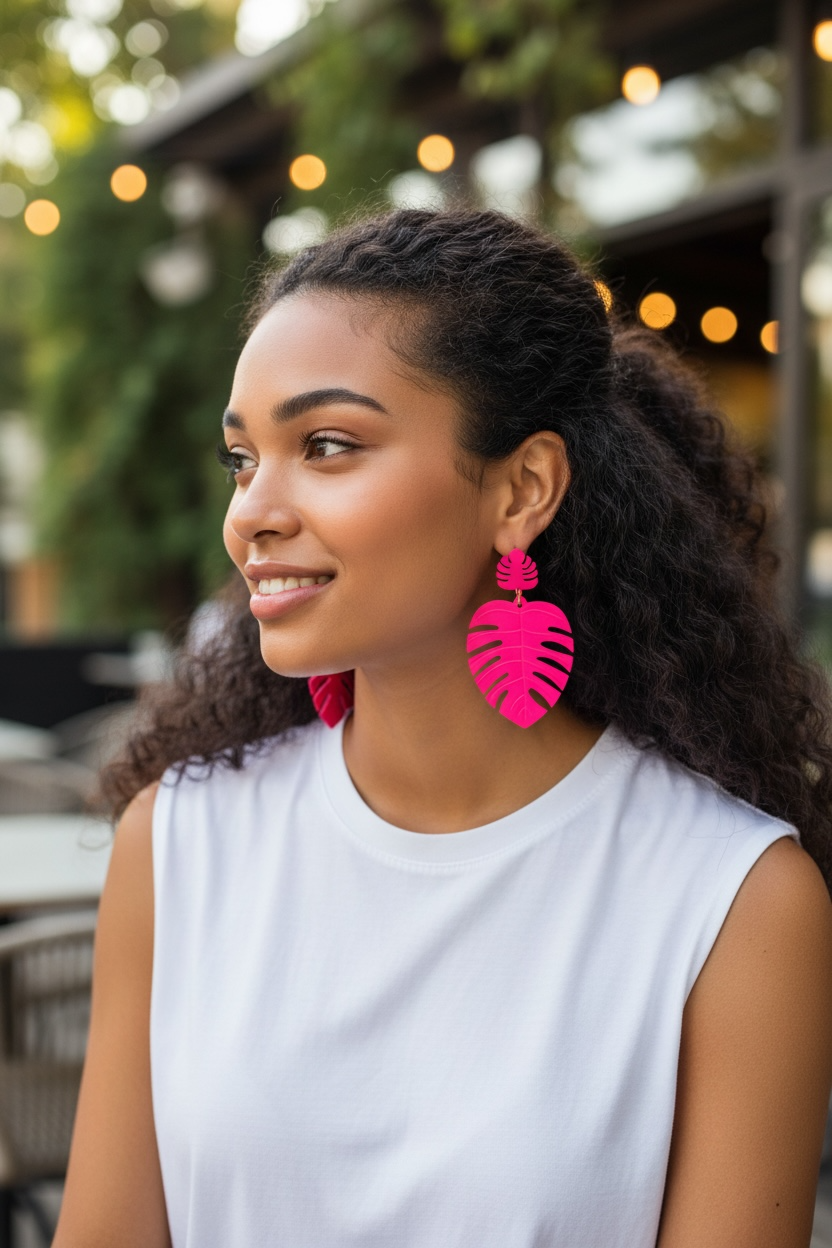Weekend Get-A-Way Earrings - Pink