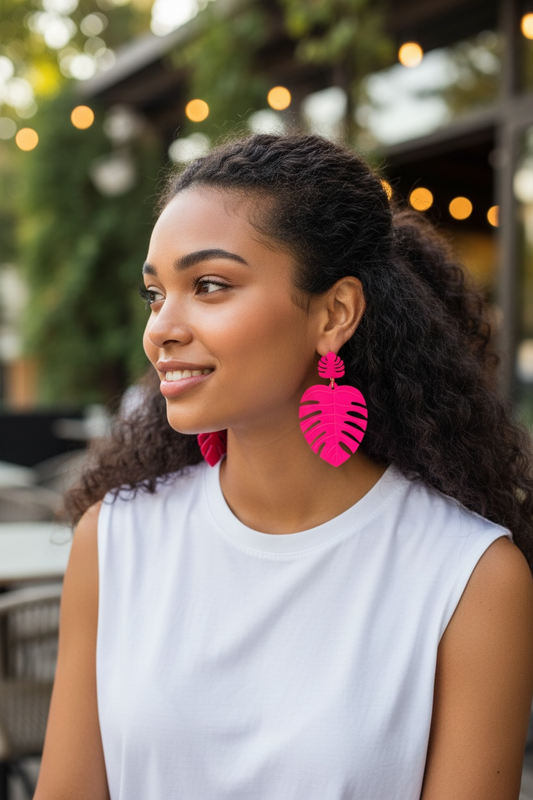 Weekend Get-A-Way Earrings - Pink
