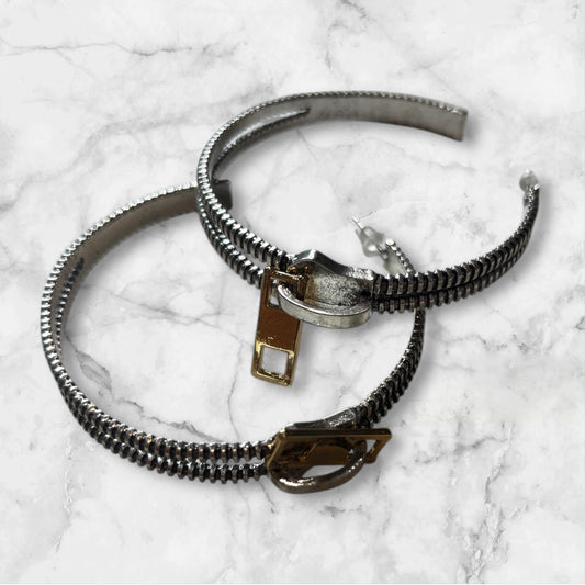 Zip It Earrings