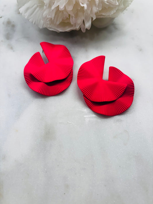 Take Me Back Earrings - Pink