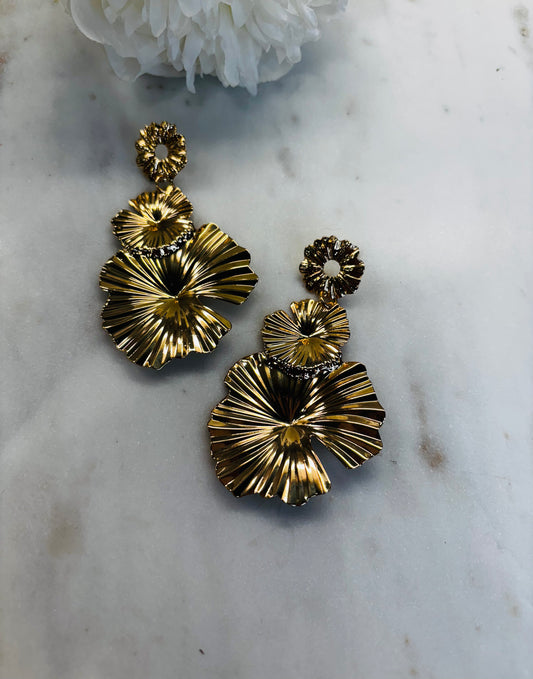 My Glowing Season Earrings - Gold
