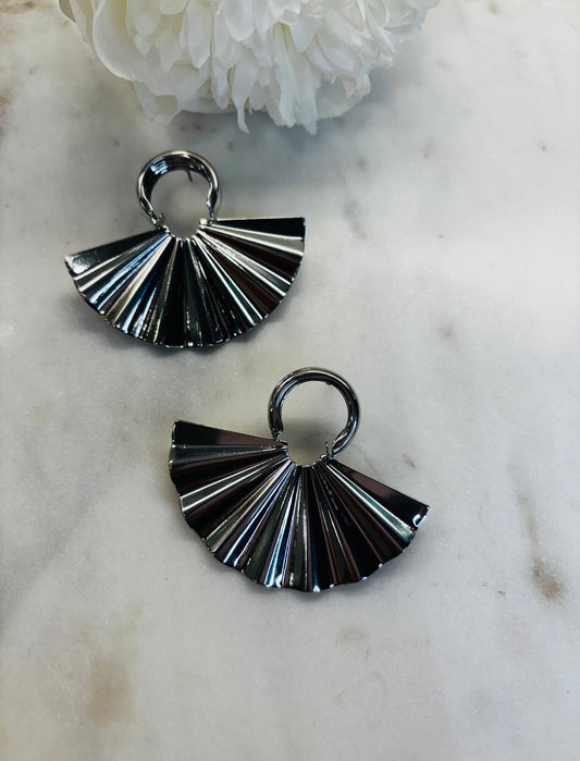 I'm Calm Earrings - Silver