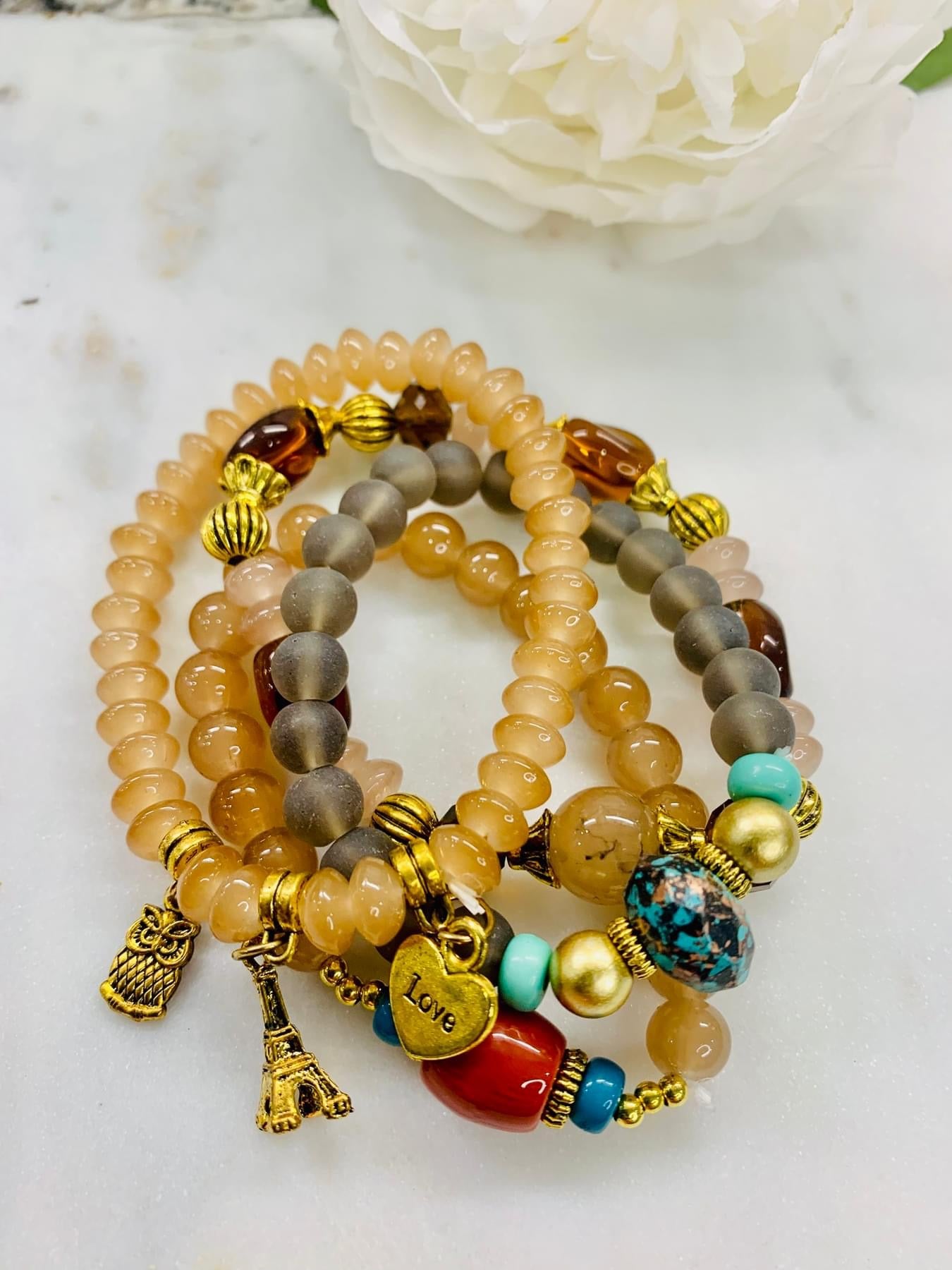 Complete Me Bracelet - Coffee