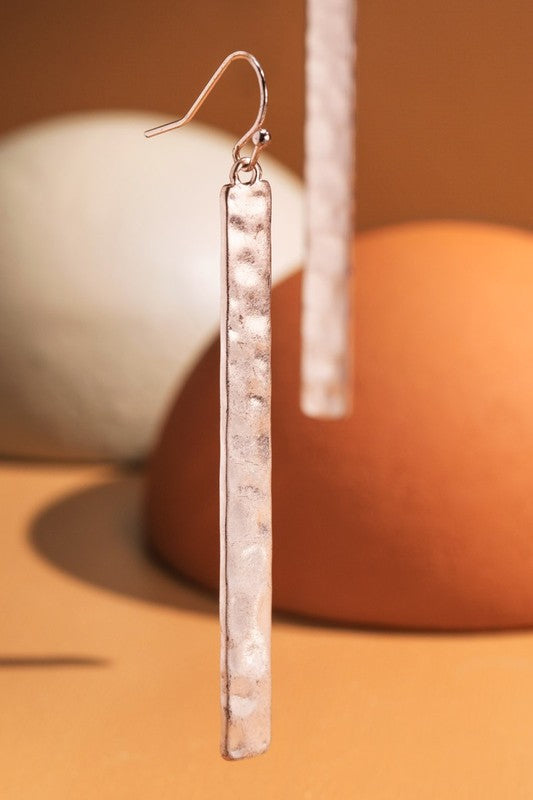 Long Overdue Earrings - Rose Gold