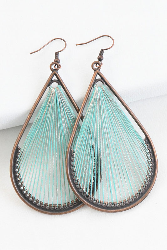 My Teardrop Earrings - Blue