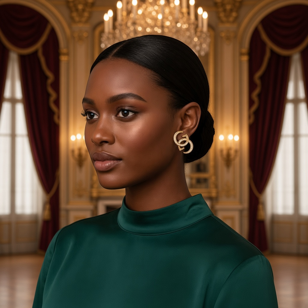 Double G Earrings - Gold