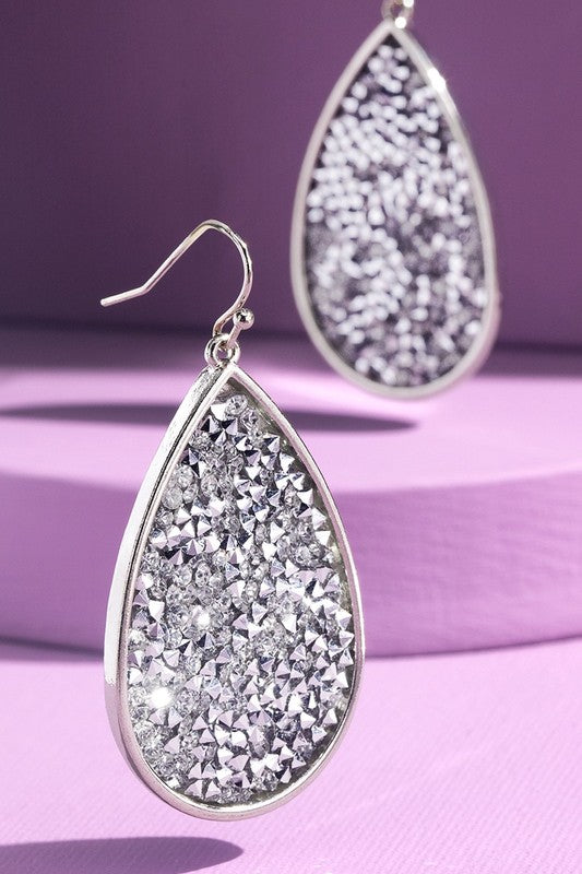 Sparkle Forever Earrings - Silver